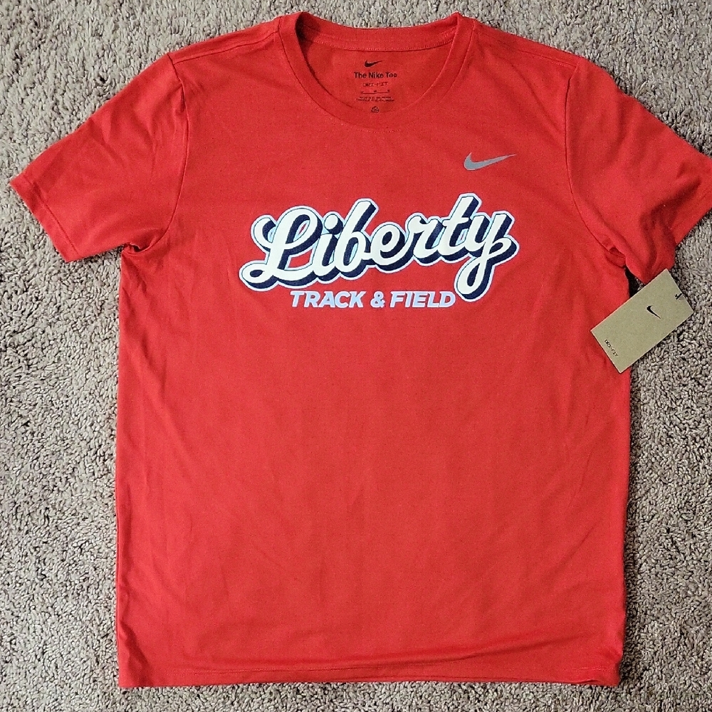 Nike Liberty Track & Field Red Women's Tee